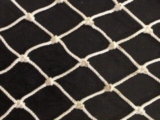Bulk Nylon Netting; 3" mesh; 18 twine;  20' depth; Knotted