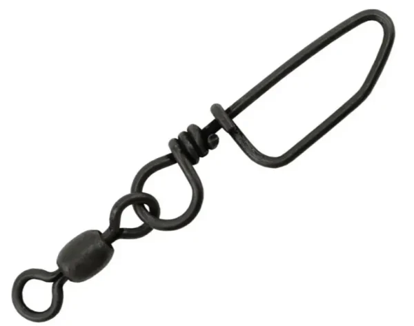 AFW Black Coastlock Snap Swivel – 75 lb to 350 lb