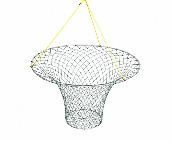 Bridge Fish Net – 32" Galvanized Steel Ring with 50' Hand Line