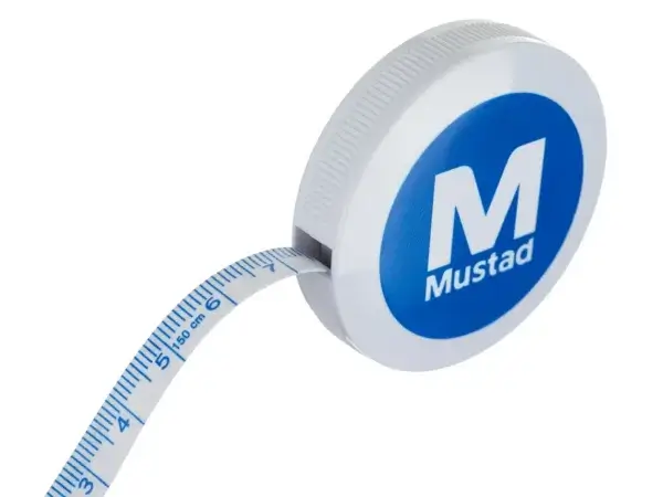 Mustad Retractable Measuring Band 60" Fish Tape